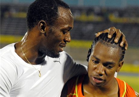 Usain Bolt a Yohan Blake
