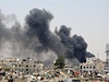Nad Damakem stoupají mrana dýmu (ilustraní foto)
