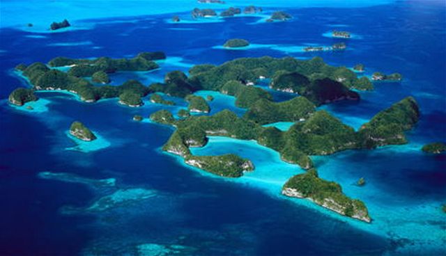 Ji�ní laguna Rock Islands