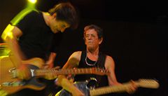 Americký zpvák a kytarista Lou Reed opt zahrál v Praze