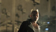 Keith Flint z kapely The Prodigy, Rock for People 2012.