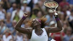 Serena Williamsová si zahraje o pátý titul z Wimbledonu