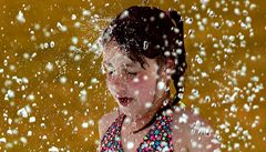 Na východ USA mí pes 40 stup Celsia.