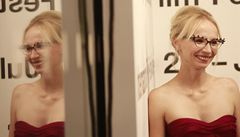 Here�ka Jana Plodková na Filmovém festivalu.
