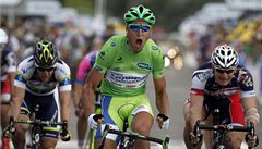 Slovk Sagan d: vyhrl tet z esti etap Tour