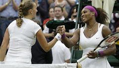 Petra Kvitová a Serena Williamsová