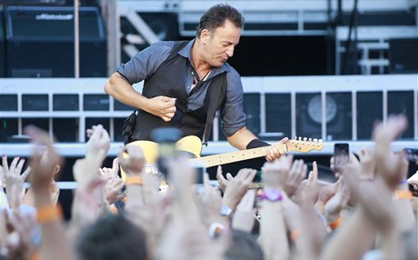 Bruce Springsteen v Praze v létě 2012
