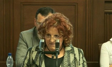 Vlasta Parkanová se vyjadřuje k policejní žádosti před hlasování o jejím vydání k trestnímu stíhání.