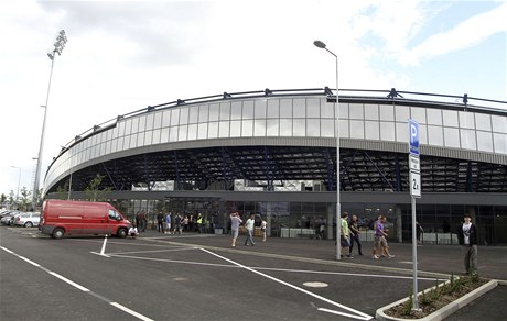 Nový fotbalový stadion financovaný z fondu EU v Chomutov