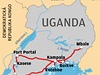 Trasa Expedice Uganda. 