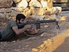 Odstelova syrské osvobozencké armády v Sarmad. 