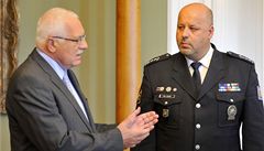 Policejní prezident Petr Lessy zavítal na Praský hrad.