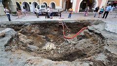 Kráter v Kutné Hoe