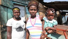 Obyvatelé ugandské Kampaly.