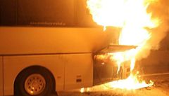 �eský autobus sho�el v Rakousku