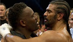 David Haye a Dereck Chisora