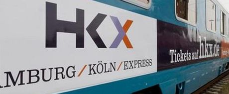 Vlaky nového konkurenta nmeckých drah Hamburg-Köln-Expressu 