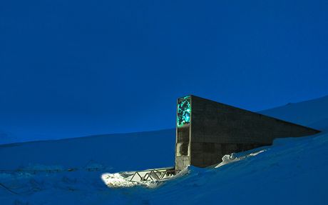 Píklad souasné norské architektury: doasný pavilon v Kongsbergu, kde se koná jazzový festival