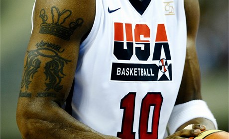 Basketbalisté USA - Argentina (Bryant)