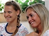 Tenistky Lucie afáová a Klára Zakopalová 