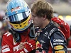 Alonso a Vettel