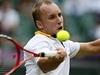 Steve Darcis v zápase s Berdychem zvítzil.