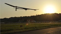 Solar Impulse pistl po dvou mscch ve carsku