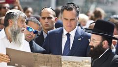 Romney se v Izraeli uvedl jako odprce rnsk atomov bomby 
