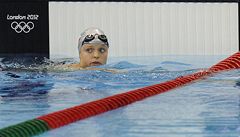 Plavkyn Simona Baumrtová na olympiád vybojovala 10. místo v disciplín 100 metr znak