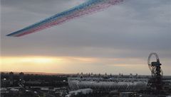 Olympijský stadion v Londýn� se p�ipravuje na zahájení her.