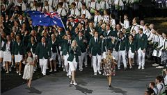 Zahájení olympiády (australská výprava)