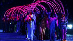 Zahájení olympiády ("metro")