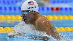 Phelps zůstal na polohové čtyřstovce bez medaile, slaví Lochte