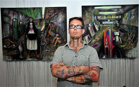 Ostravský výtvarník Marek Nenutil vystavuje v pra�ské Trafa�ce