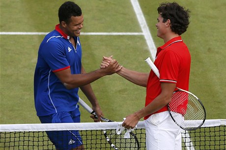 Tsonga a Raonic