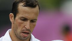 Tenista Radek �t�pánek prohrál utkání proti Nikolaji Davyd�nkovi z Ruska a s olympijskou dvouhrou se lou�il hned po 1. kole