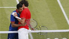 Tsonga a Raonic