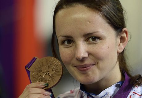 Adéla Sýkorová s bronzovou medailí