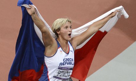 Barbora potáková získala druhé zlato pro esko na olympijských hrách v Londýn