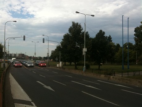 Nový semafor v Legerov ulici