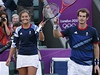 Brittí tenisté Andy Murray a Laura Robsonová postupují z 1. kola smíené tyhry na úkor eského páru 