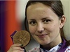 Adéla Sýkorová s bronzovou medailí