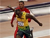 Usain Bolt proal cíl v ase 9,63
