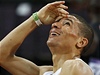 Taufik Machlufí slaví olympijské zlato z bhu na 1500 metr