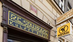 Restauraci Kulový blesk najdete na praské magistrále v Sokolské ulici. 
