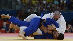 Judista Luká Krpálek prohrál ve tvrtfinále olympijského turnaje na ippon s mistrem svta Tagirem Chajbulajevem z Ruska a musel do oprav 