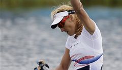 Skifaka Miroslava Knapková vyhrála své semifinále na olympijské regat v Eton Dorney a suverénn postoupila do sobotního finále