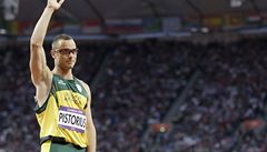 Jihoafrický b�ec Oscar Pistorius se zapsal do historie jako první handicapovaný sportovec startující na olympiád�