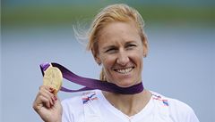 Miroslava Knapková se zlatou medailí