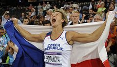 Zlatá Špotáková ponese českou vlajku na zakončení her